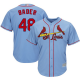 St. Louis Cardinals #48 Harrison Bader Light Blue New Cool Base Stitched MLB Jersey