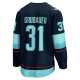 Men's Seattle Kraken Philipp Grubauer Fanatics Deep Sea Blue Home Premier Breakaway Player Jersey