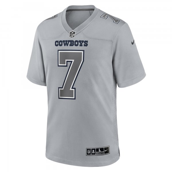 Men's Dallas Cowboys Trevon Diggs Nike Gray Atmosphere Fashion Game Jersey