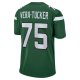 Men's New York Jets Alijah Vera-Tucker Nike Gotham Green Game Player Jersey