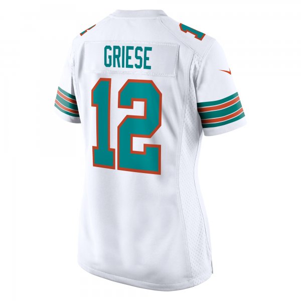 Women's Miami Dolphins Bob Griese Nike White Retired Player Jersey