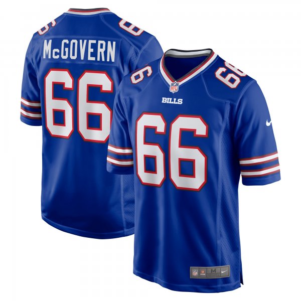 Men's Buffalo Bills Connor McGovern Nike Royal Game Player Jersey