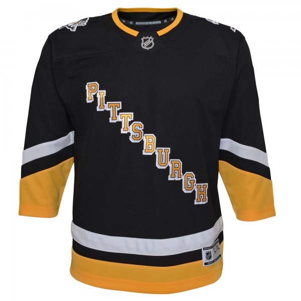 Youth Pittsburgh Penguins Black 2021/22 Alternate Premier Jersey