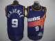 Men's Phoenix Suns #9 Dan Majerle Throwback Purple Stitched NBA Jersey