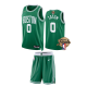 Men's NBA Finals Boston Celtics #0 Jayson Tatum Green Nike Suit