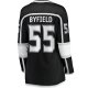 Women's Los Angeles Kings Quinton Byfield Fanatics Black Home Team Breakaway Player Jersey