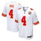 Men's Nike Rashee Rice White Kansas City Chiefs #4 Limited Jersey