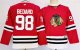 Youth #98 Connor Bedard Chicago Blackhawks Red City Edition Jersey