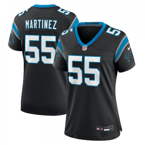 Women's Carolina Panthers Blake Martinez Nike  Black  Game Jersey