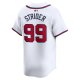 Men's Atlanta Braves Spencer Strider Nike White Home Limited Player Jersey