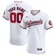 Men's Washington Nationals Nike White Home Elite Custom Jersey