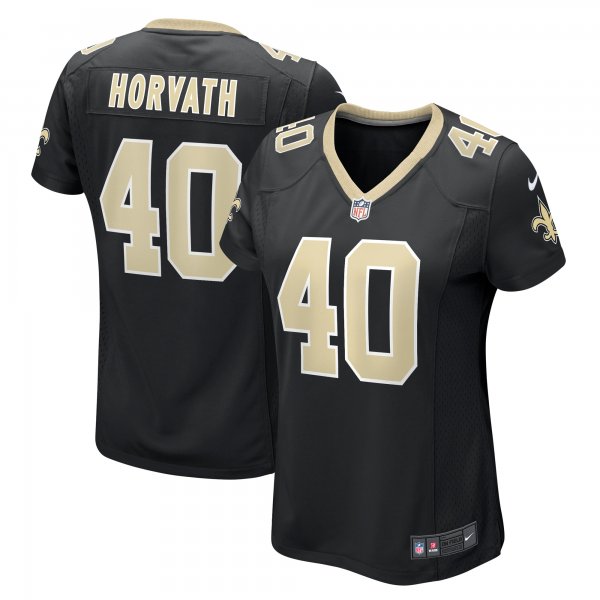 Women's New Orleans Saints Zander Horvath Nike  Black  Game Jersey