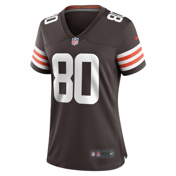 Women's Cleveland Browns Austin Watkins Jr. Nike  Brown Team Game Jersey