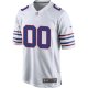 Men's Buffalo Bills Nike White Alternate Custom Game Jersey