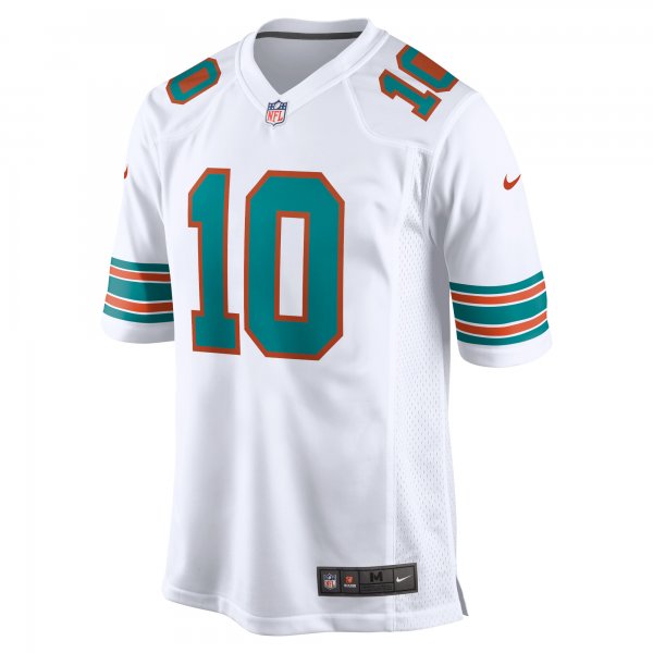 Men's Miami Dolphins Tyreek Hill Nike White Alternate Game Jersey