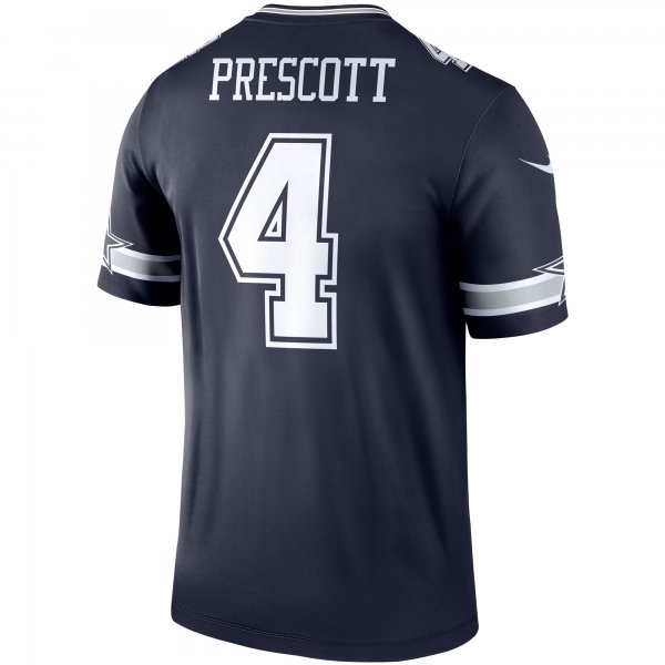 Men's Dallas Cowboys Dak Prescott Nike Navy Legend Player Jersey