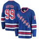 Men's New York Rangers Wayne Gretzky Fanatics Blue Premier Breakaway Retired Player Jersey