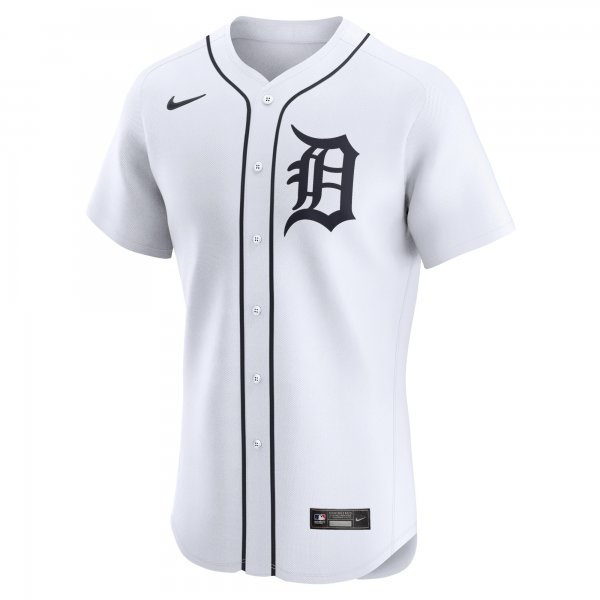 Men's Detroit Tigers Zach McKinstry Nike White Home Elite Player Jersey