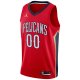 Men's New Orleans Pelicans Jordan Brand Red Swingman Custom Jersey - Statement Edition