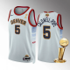 Men's Denver Nuggets Kentavious Caldwell-Pope 2023 NBA Finals Champions White #5 City Edition Jersey