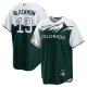 Men's Colorado Rockies Charlie Blackmon Nike White/Forest Green City Connect Replica Player Jersey