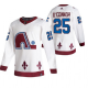 Men's Colorado Avalanche Logan O'connor 2021 Reverse Retro White Jersey