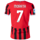 Puma AC Milan Alvaro Morata Home Jersey w/ Serie A Patch 24/25 (Puma Red/Puma Black)