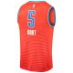 Men's Oklahoma City Thunder Luguentz Dort Fanatics Orange Fast Break Replica Player Jersey - Statement Edition