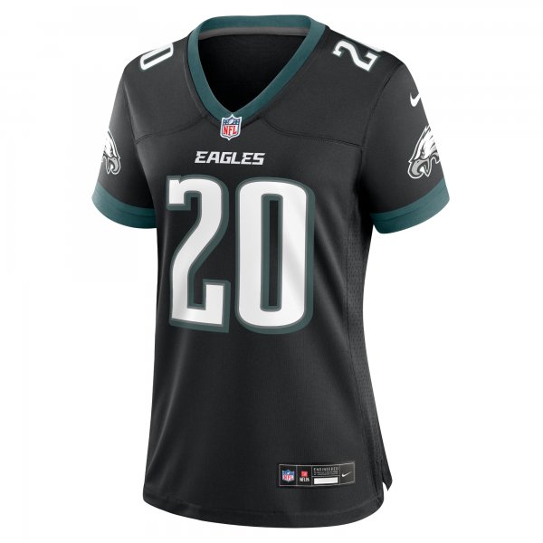 Women's Philadelphia Eagles Brian Dawkins Nike Black Alternate Game Jersey