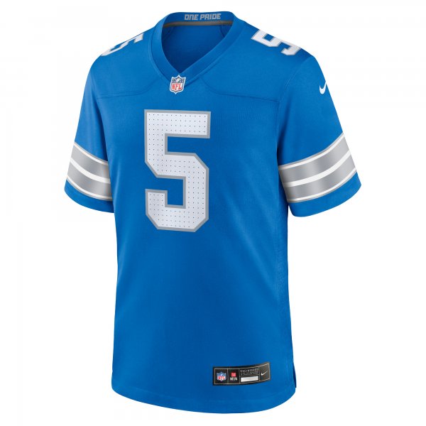 Men's Detroit Lions David Montgomery Nike Blue Game Jersey