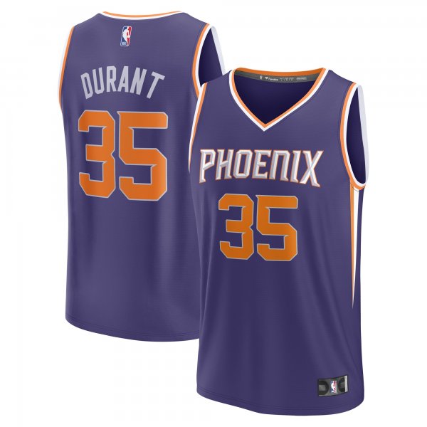 Men's Phoenix Suns Kevin Durant Fanatics Purple Fastbreak Jersey - Icon Edition