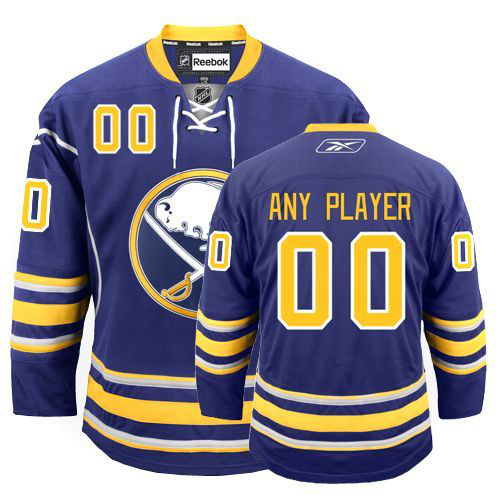 Buffalo Sabres Third Personalized Blue NHL Jersey