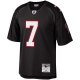 Men's Atlanta Falcons Michael Vick Mitchell & Ness Black Big & Tall 2002 Retired Player Replica Jersey