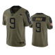 New England Patriots Matthew Judon Olive 2021 Salute To Service Men's Limited NFL Jersey