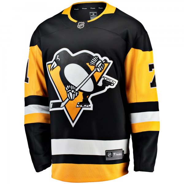 Men's Pittsburgh Penguins Evgeni Malkin Fanatics Black Home Breakaway Jersey