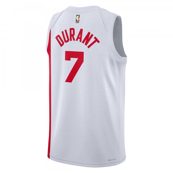 Men's Brooklyn Nets Kevin Durant Nike White Swingman Jersey - Classic Edition