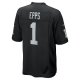 Men's Las Vegas Raiders Marcus Epps Nike Black Game Player Jersey