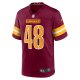 Men's Washington Commanders Sean Chandler Nike  Burgundy  Game Jersey