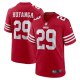 Men's San Francisco 49ers #29 Talanoa Hufanga Nike Scarlet Limited Player NFL Jersey