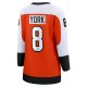 Women's Philadelphia Flyers Cam York Fanatics Orange Home Breakaway Player Jersey