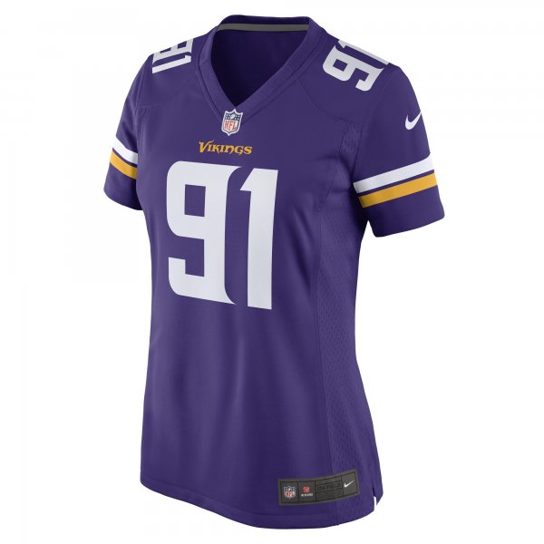 Women's Minnesota Vikings Patrick Jones II Nike Purple Game Player Jersey