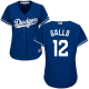 Women's Los Angeles Dodgers #12 Joey Gallo MLB Jersey - Navy