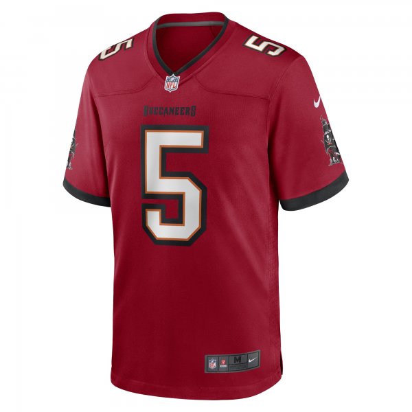 Men's Tampa Bay Buccaneers Jake Camarda Nike Red Game Player Jersey