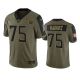 Tennessee Titans Dillon Radunz Olive 2021 Salute To Service Men's Limited NFL Jersey