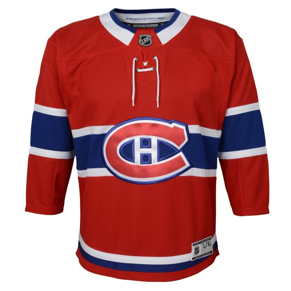 Youth Montreal Canadiens Red Home Premier Jersey