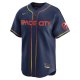 Men's Houston Astros Jeremy Pe?a Nike Navy City Connect Limited Player Jersey