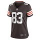 Women's Cleveland Browns Zaire Mitchell-Paden Nike  Brown Team Game Jersey