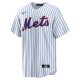 Men's New York Mets Brandon Nimmo Nike White Home Official Replica Player Jersey