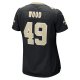 Women's New Orleans Saints Zach Wood Nike Black Game Jersey