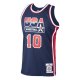 Men's USA Basketball Clyde Drexler Mitchell & Ness Navy 1992 Dream Team Jersey